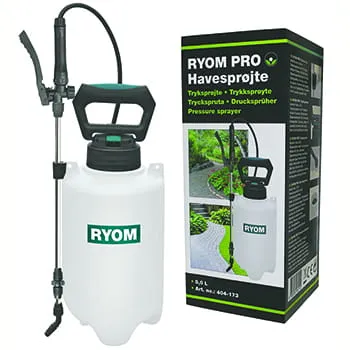 Ryom Pro spruzzatore a pressione 5 L con lancia telescopica