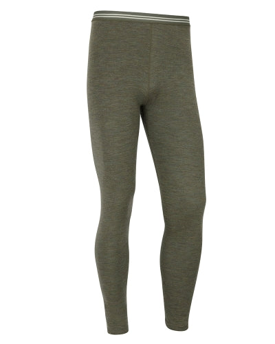 Pantaloni termici 100% lana merino uomo base layer caccia