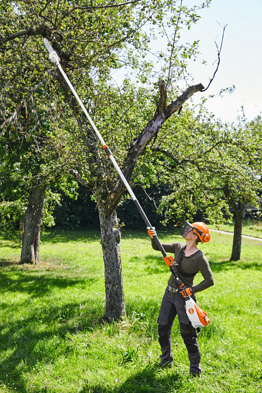 Stihl HTA 135 Potatore Telescopico 285-405 cm a batteria