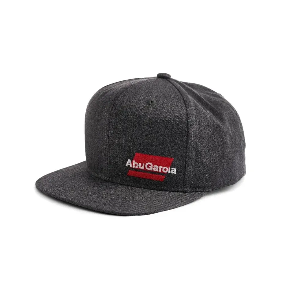Abu Garcia Flat Brim Cap cappellino Heather Grey