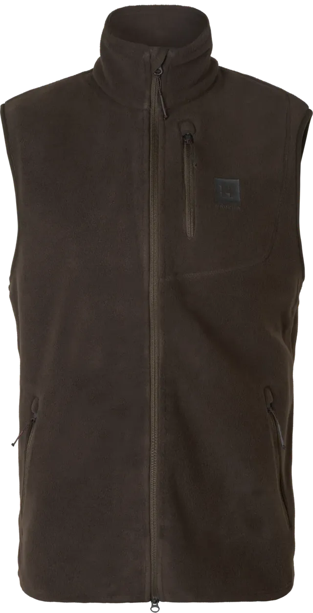Härkila Aspire Fleecevest gilet pile uomo Shadow Brown