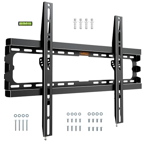 Vonhaus staffa TV parete fissa 37-85 pollici 70kg