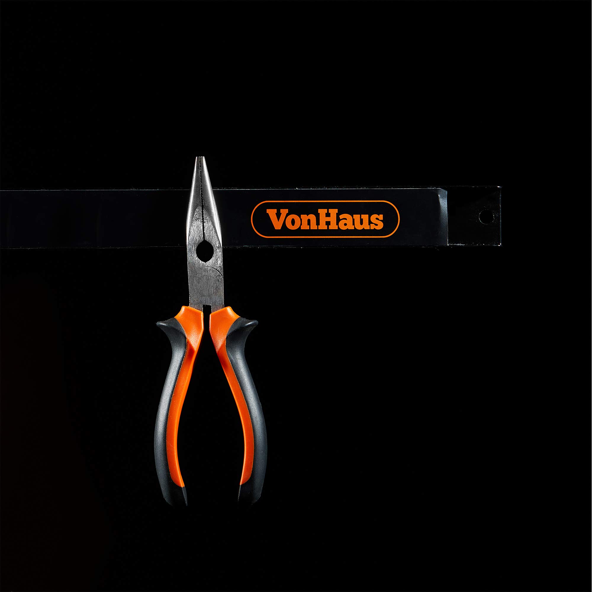 VonHaus Portautensili Magnetici 3x60 cm Set 3 Barre da Muro