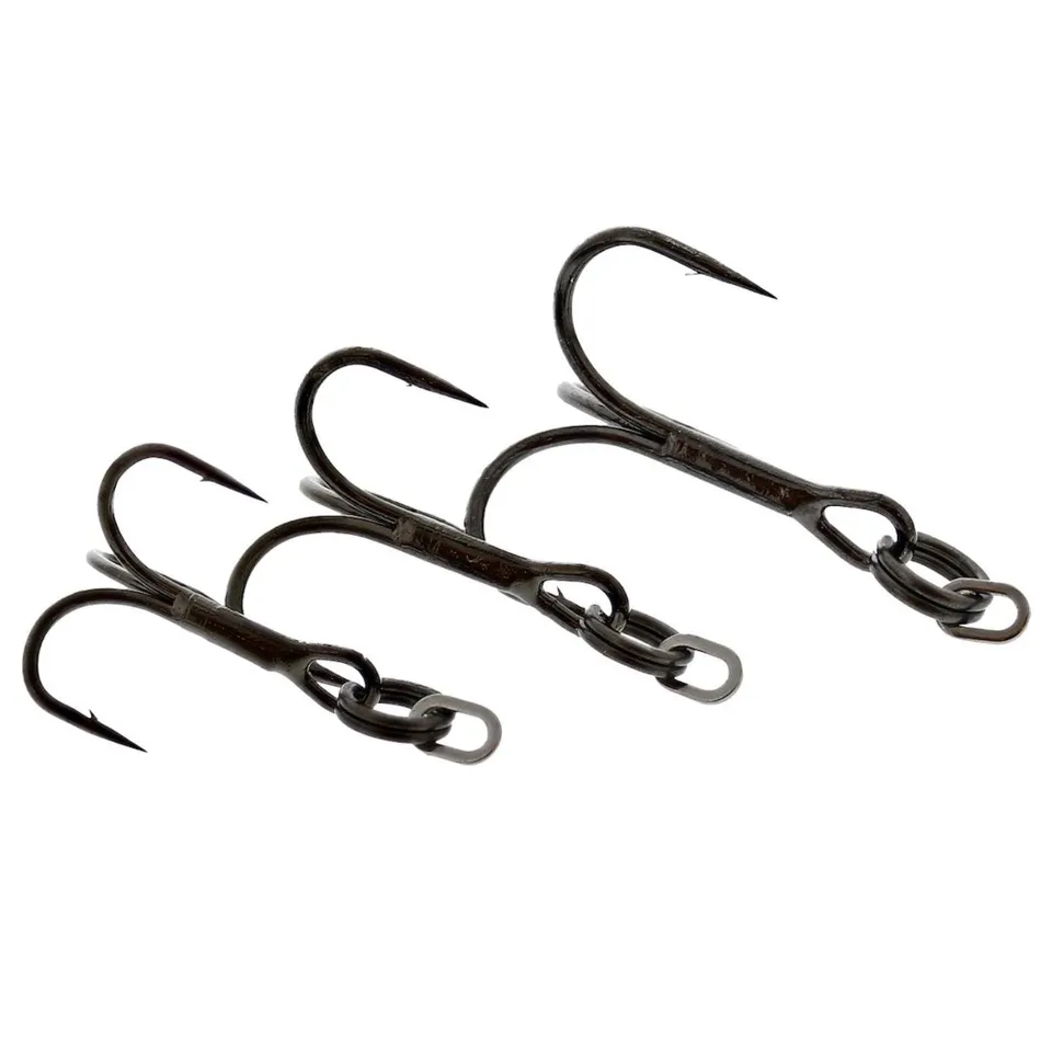 Westin Rigged Seatrout ami treble misura 6 black nickel