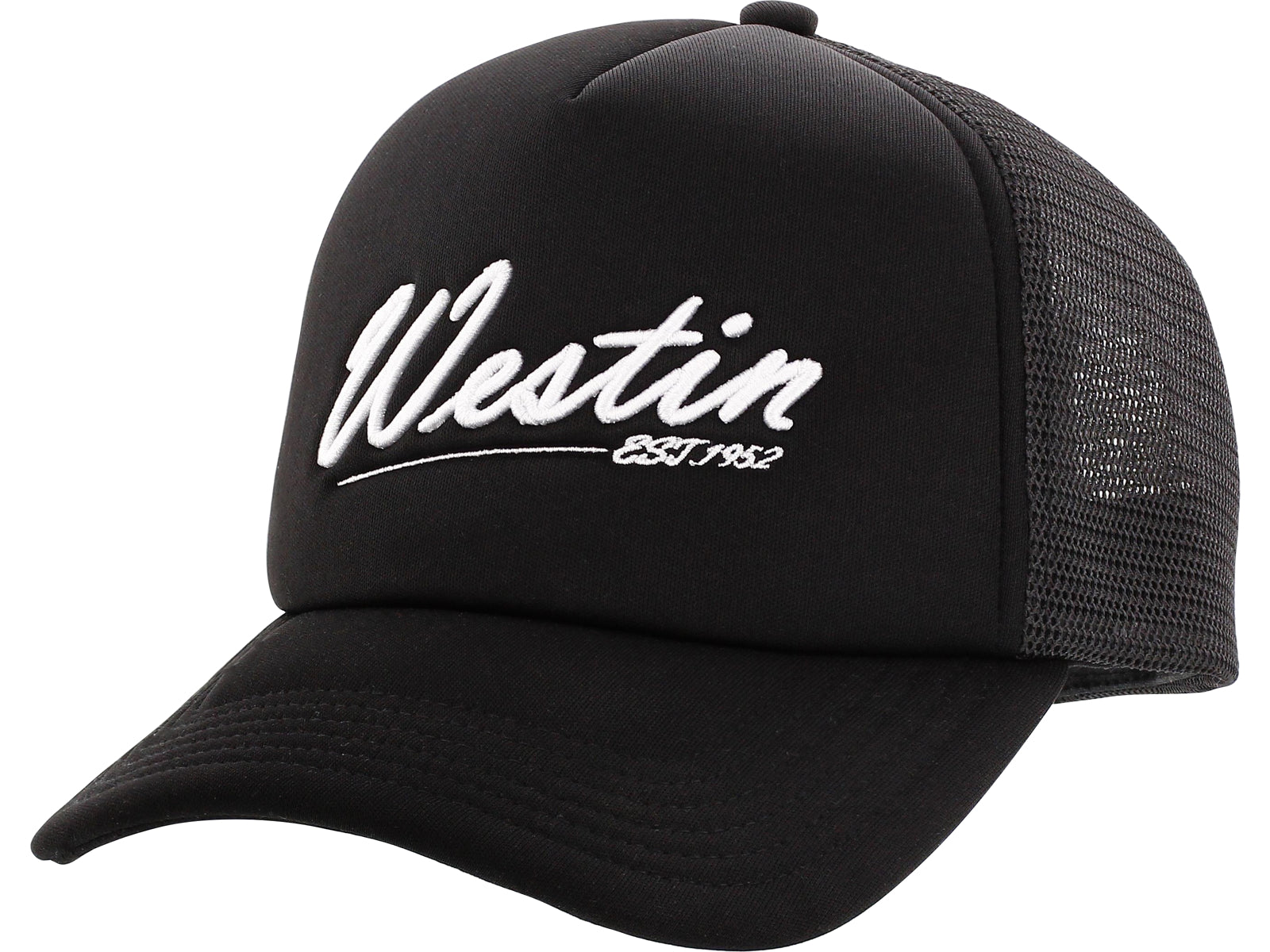 Westin Trucker Cap cappellino nero mesh pesca