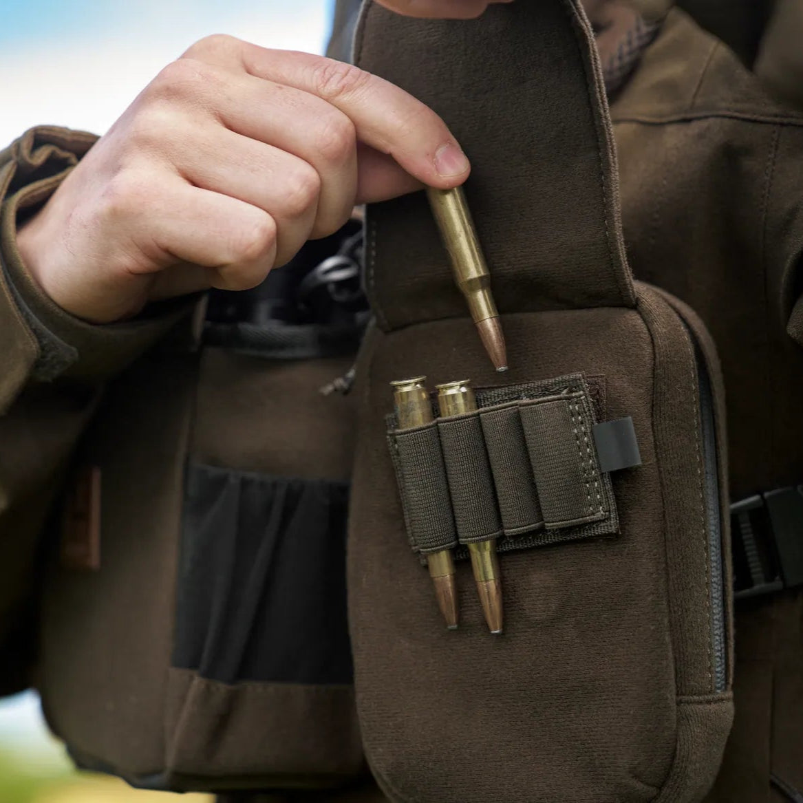 Härkila Utility Pouch tasca caccia Dark Willow Green