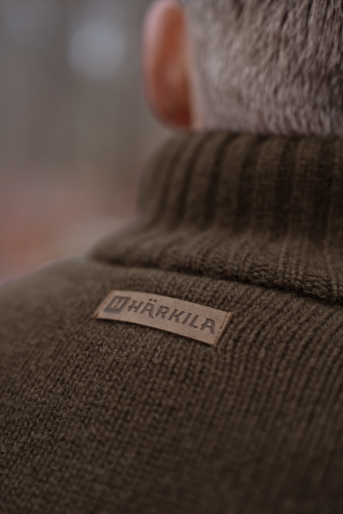 Härkila Annaboda WSP maglione caccia marrone half-zip