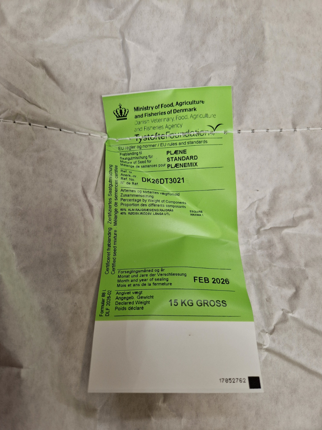 Villa Blokhus semi prato resistente 15 kg costa