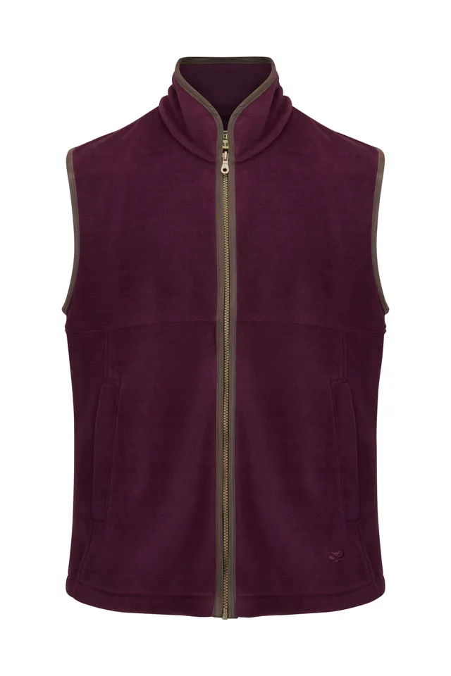 Hoggs of Fife Stenton gilet pile tecnico uomo