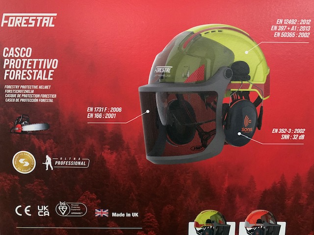 Forestal Extreme casco forestale completo giallo HI-VIS