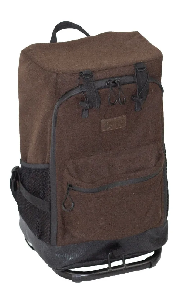 Zaino sedia loden seduta caccia trekking