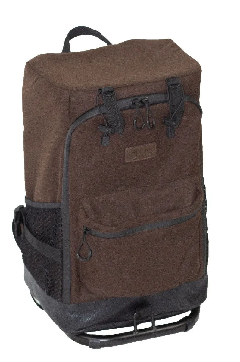 Zaino sedia loden seduta caccia trekking