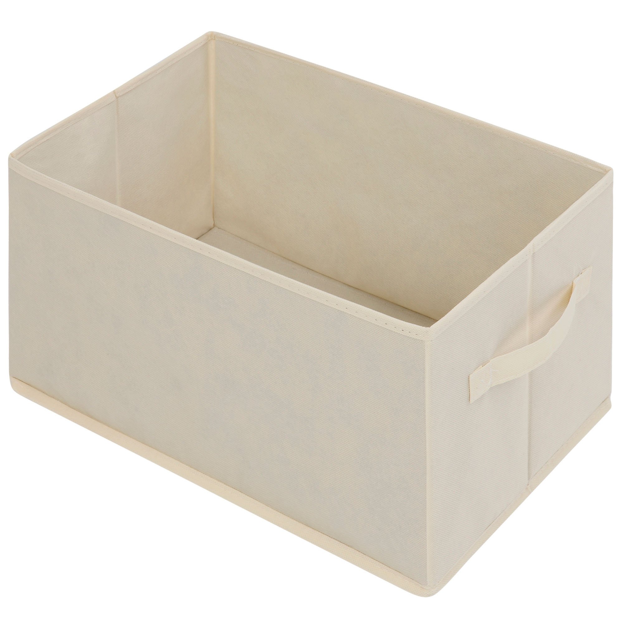 VonHaus Doppia Tela armadio in tela beige 3 cassetti