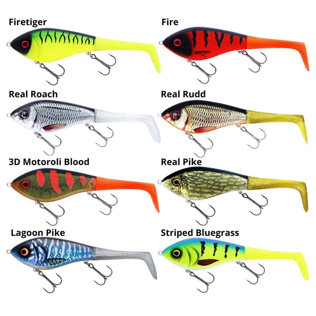 Westin Swim Tail esca luccio 12 cm 62 g Firetiger