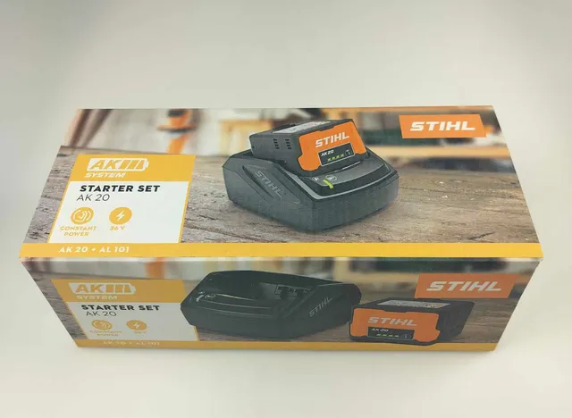 Stihl AK 20 kit batteria 144 Wh + AL 101