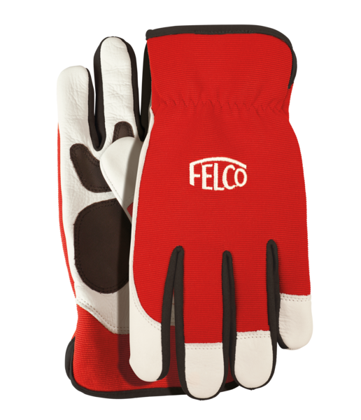 Felco 702 guanti potatura pelle rinforzati