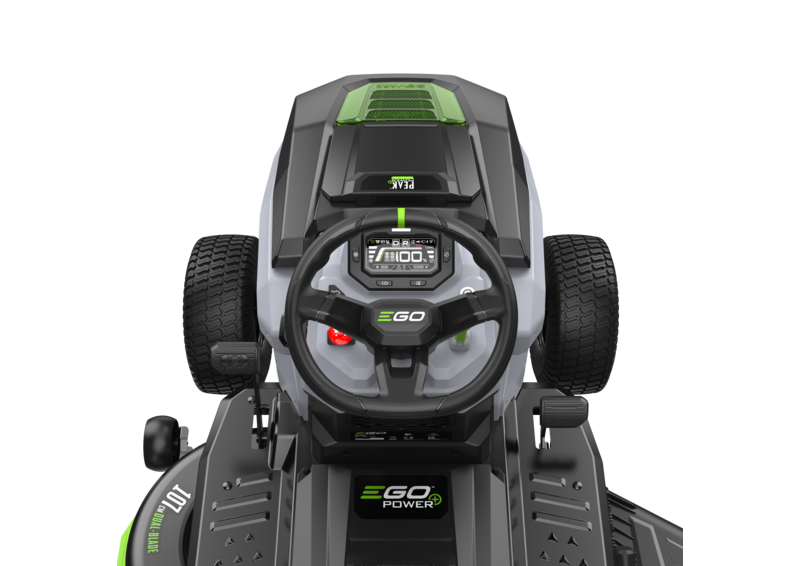EGO TR4201E Trattorino a Batteria 107 cm Scarico Laterale