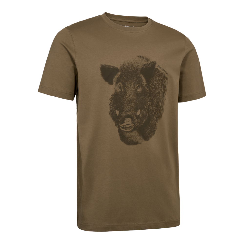 Deerhunter Jaxon T-shirt caccia uomo Driftwood leggera