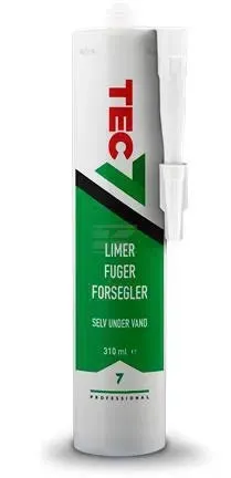 Tec7 Sigillante Colla Bianco 310 ml Universale