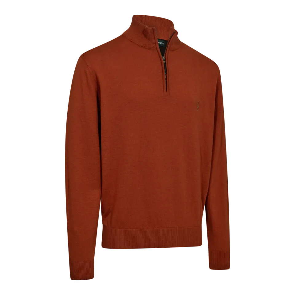 Deerhunter Harrington Maglione Caccia Zip Collo Caldo