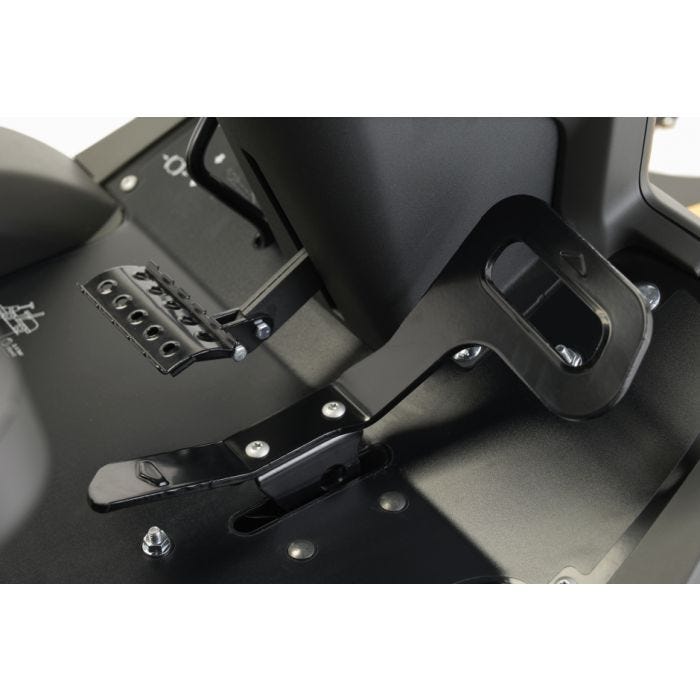Stiga Park 500 W rider frontale senza piatto di taglio