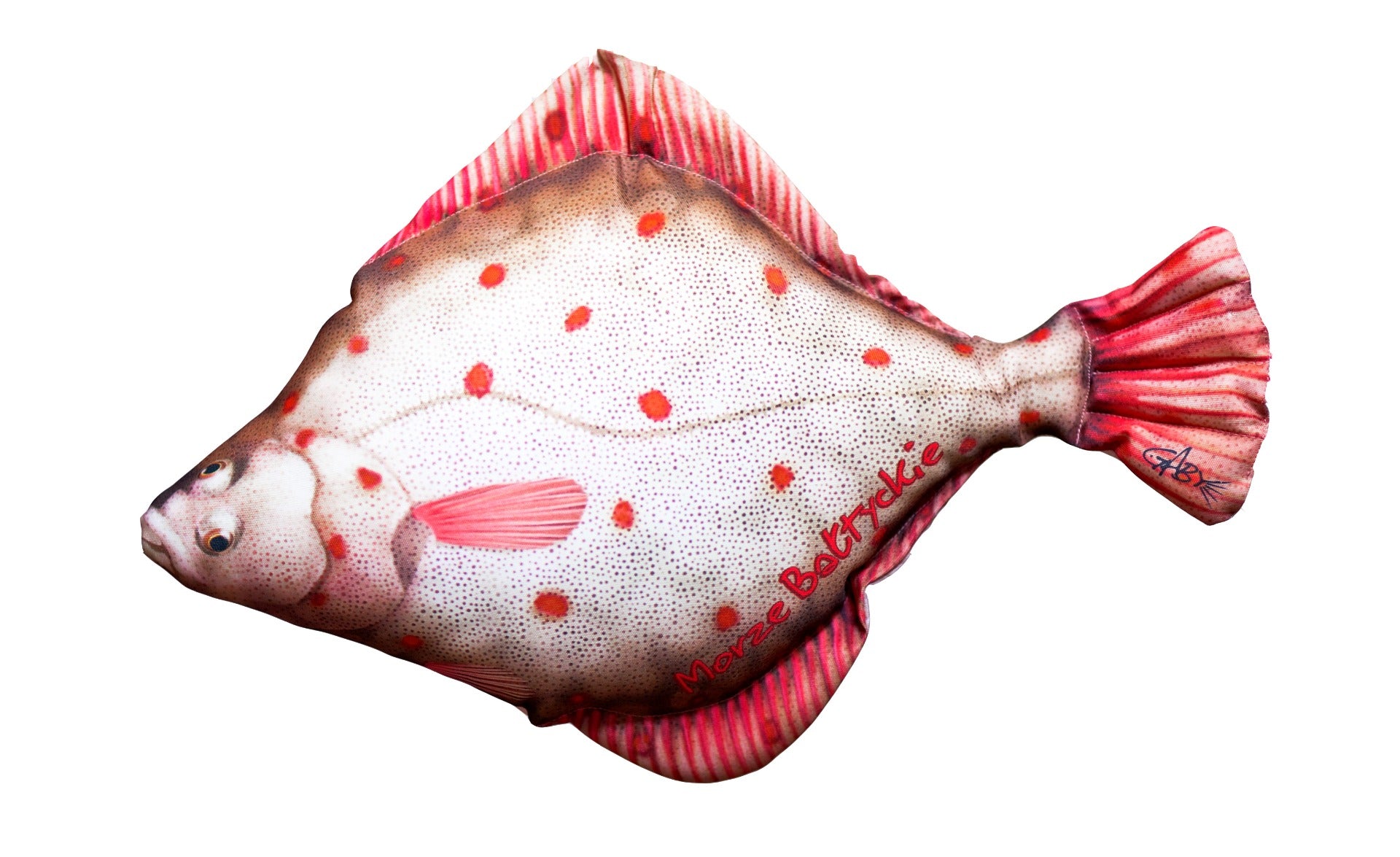 Gaby platessa cuscino pesce realistico da divano