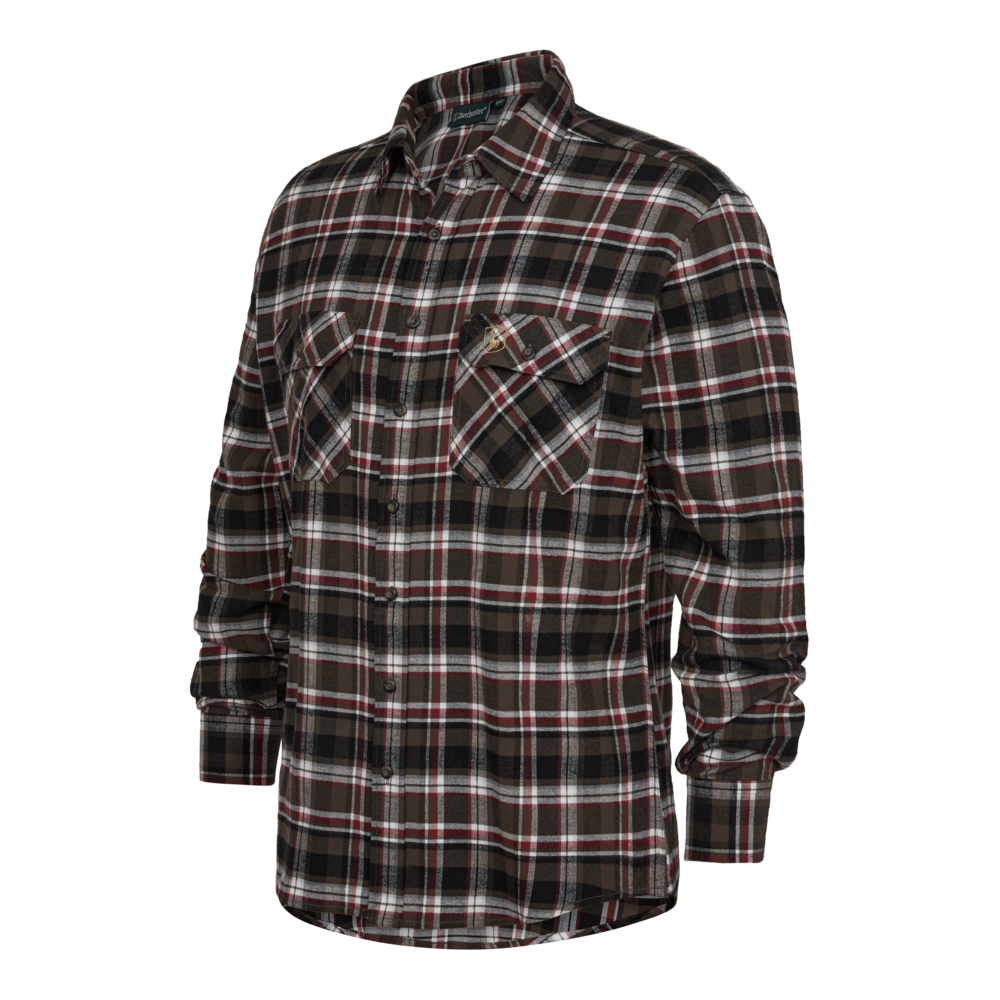 Deerhunter Nathan camicia flanella uomo cotone