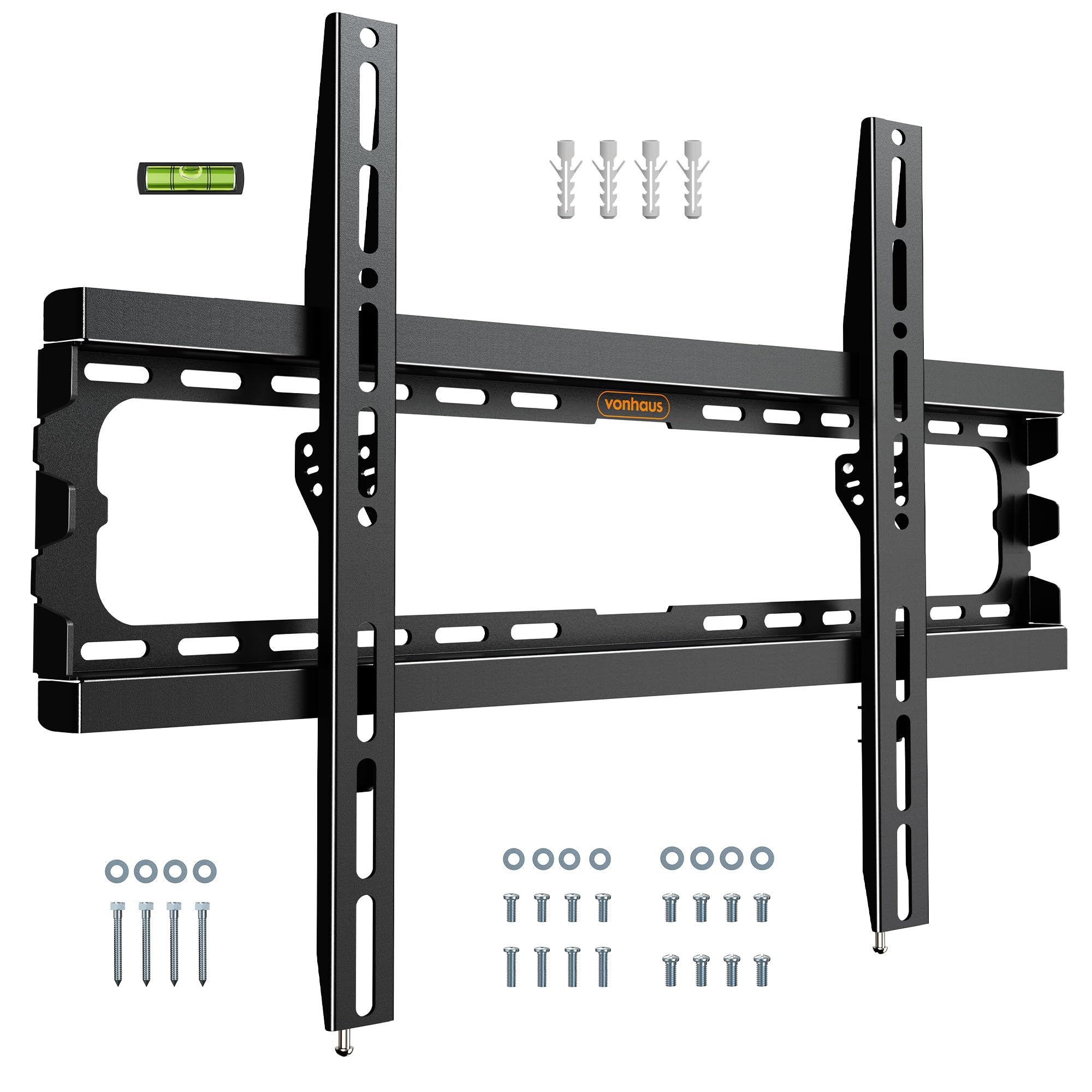 Vonhaus staffa TV parete fissa 37-85 pollici 70kg