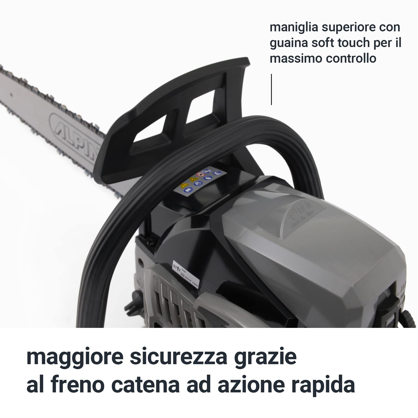 Alpina ACS 50 motosega a scoppio lama 50 cm