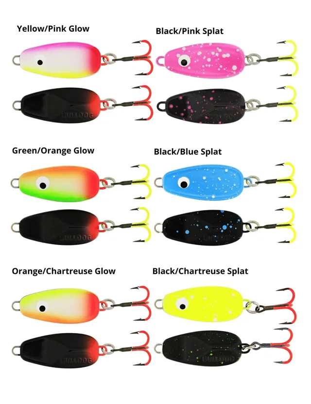 Westin Bulldog cucchiaino da pesca 4 g colori glow