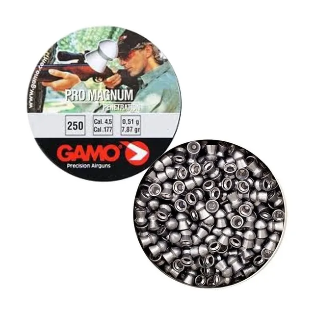 Gamo Pro Magnum 4.5 mm piombini 250 pz appuntiti