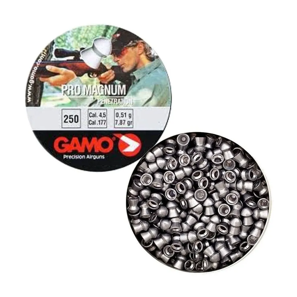 Gamo Pro Magnum 4.5 mm piombini 250 pz appuntiti
