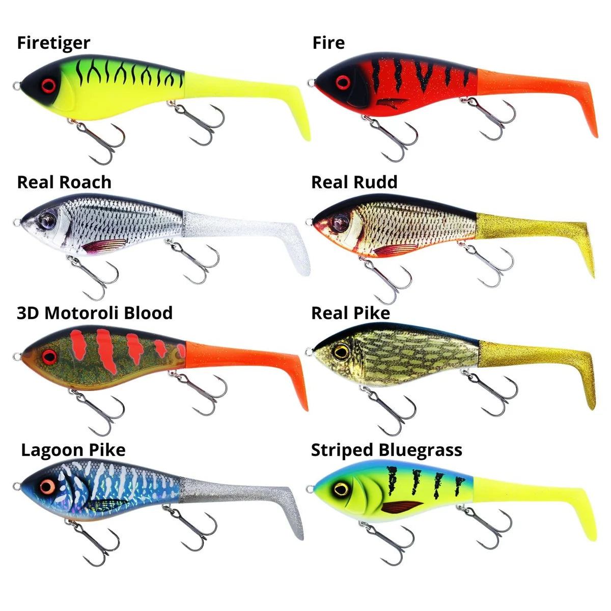 Westin Swim Tail 10 cm 34 g esca luccio suspending