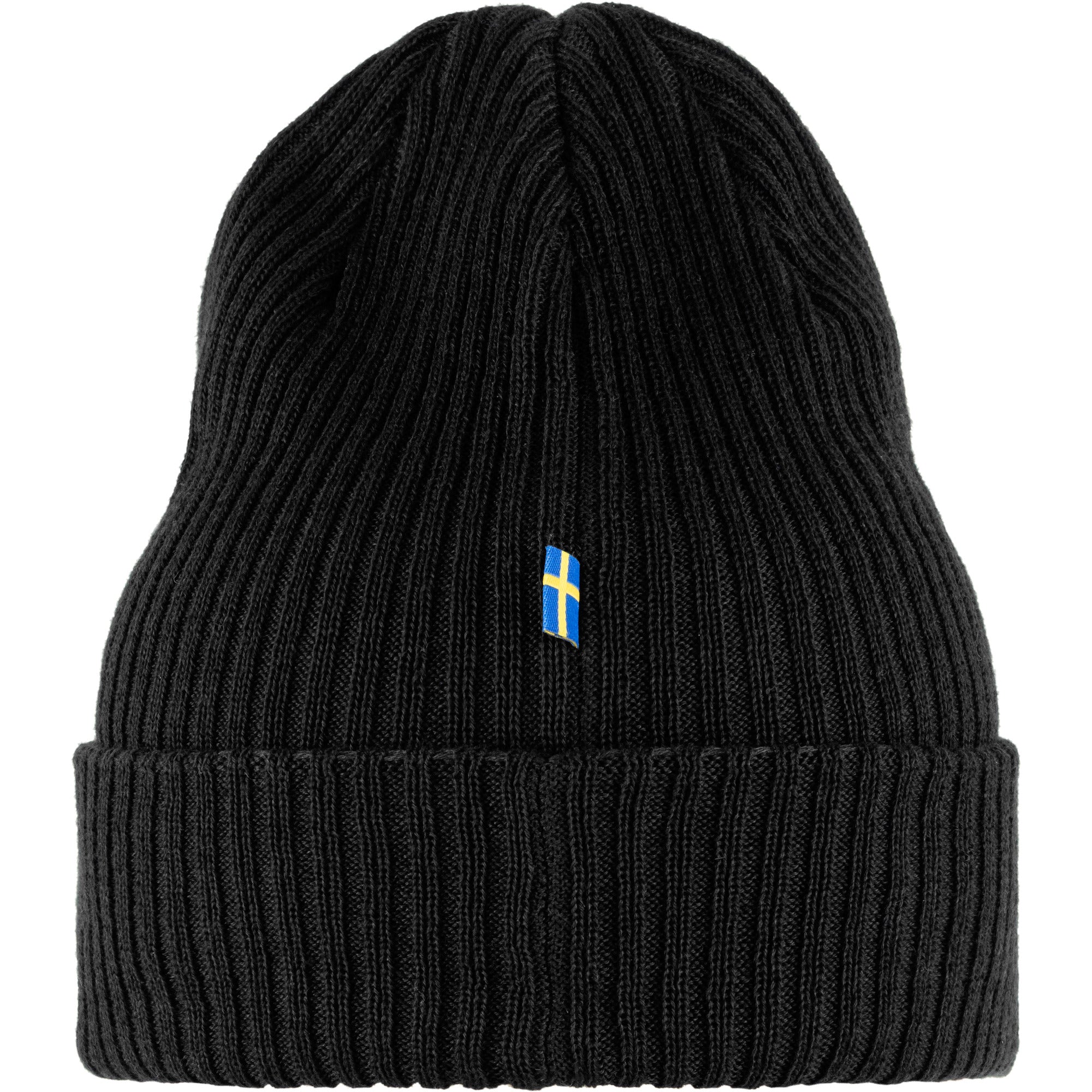 Fjällräven Rib Hat cuffia nera poly riciclato caldo