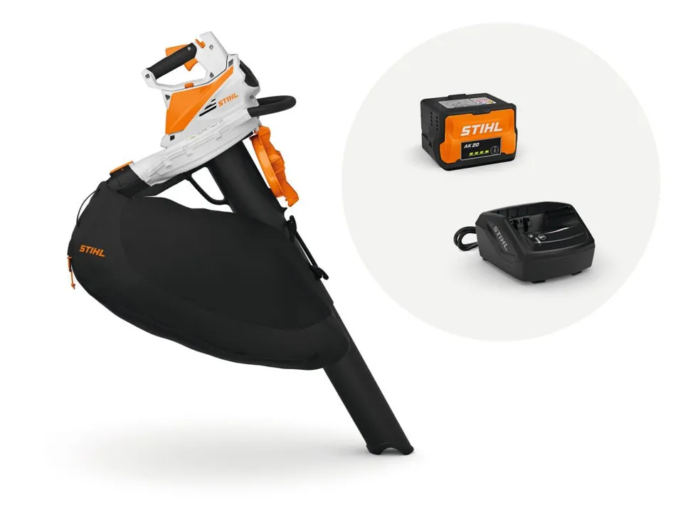Stihl SHA 56 soffiatore aspiratore a batteria kit AK 20