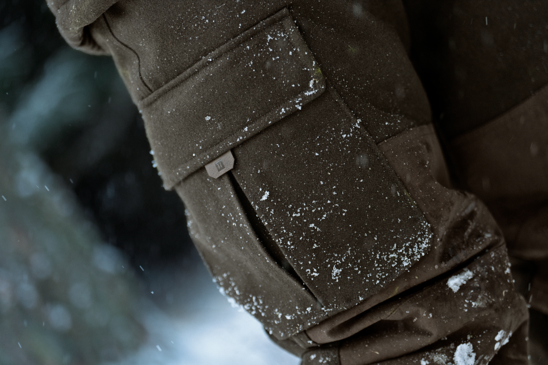 Härkila Kodiak CleverWool HSP pantaloni caccia verde
