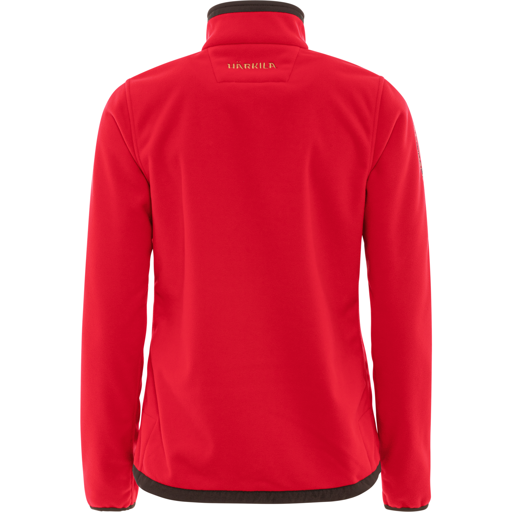 Härkila Kamko pile donna reversibile marrone rosso