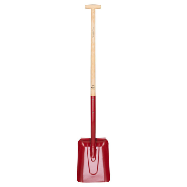 Fiskars Classic pala da giardino con manico legno
