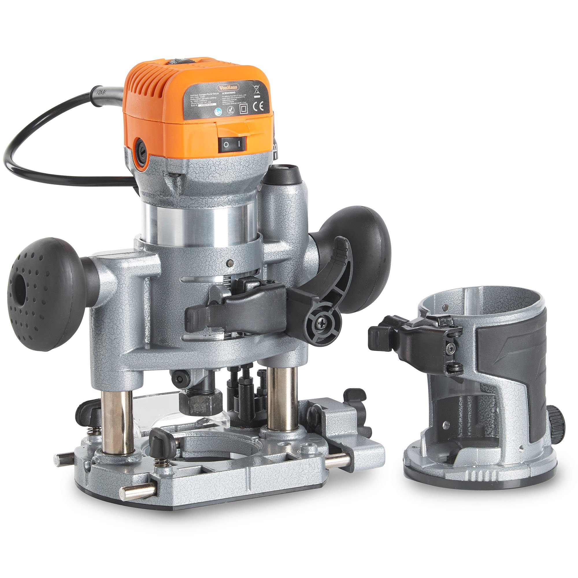VonHaus Fresatrice Verticale 710W Doppia Base Immersione