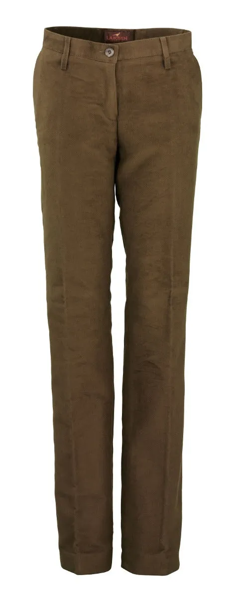 Laksen Lady Broadland pantaloni caccia moleskin taglia 40