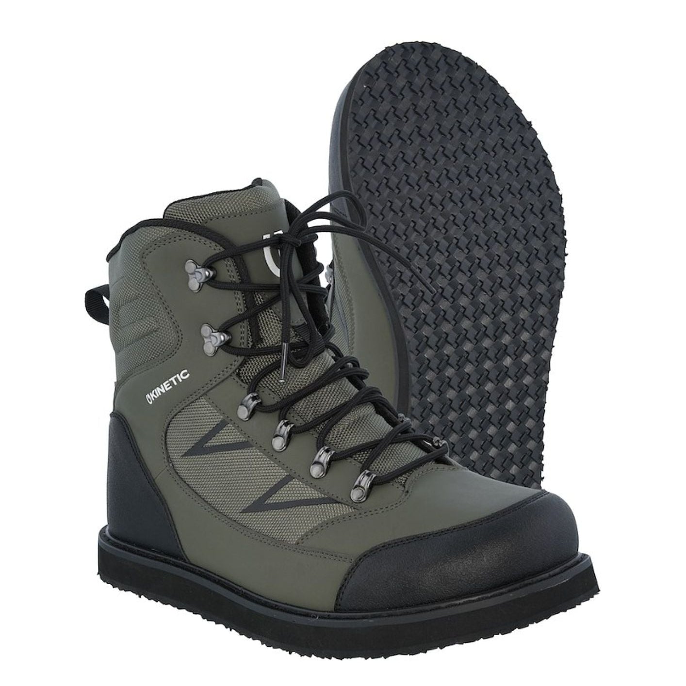 Kinetic X4 stivali da pesca gomma 42/43 grip