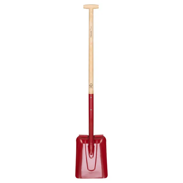 Fiskars Classic pala da giardino con manico legno