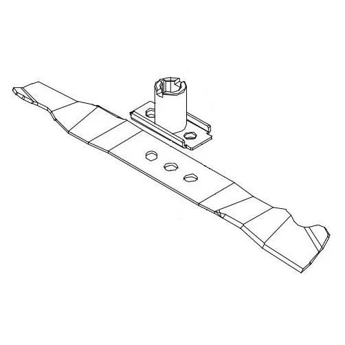 Texas Lama Tosaerba 46 cm con Supporto