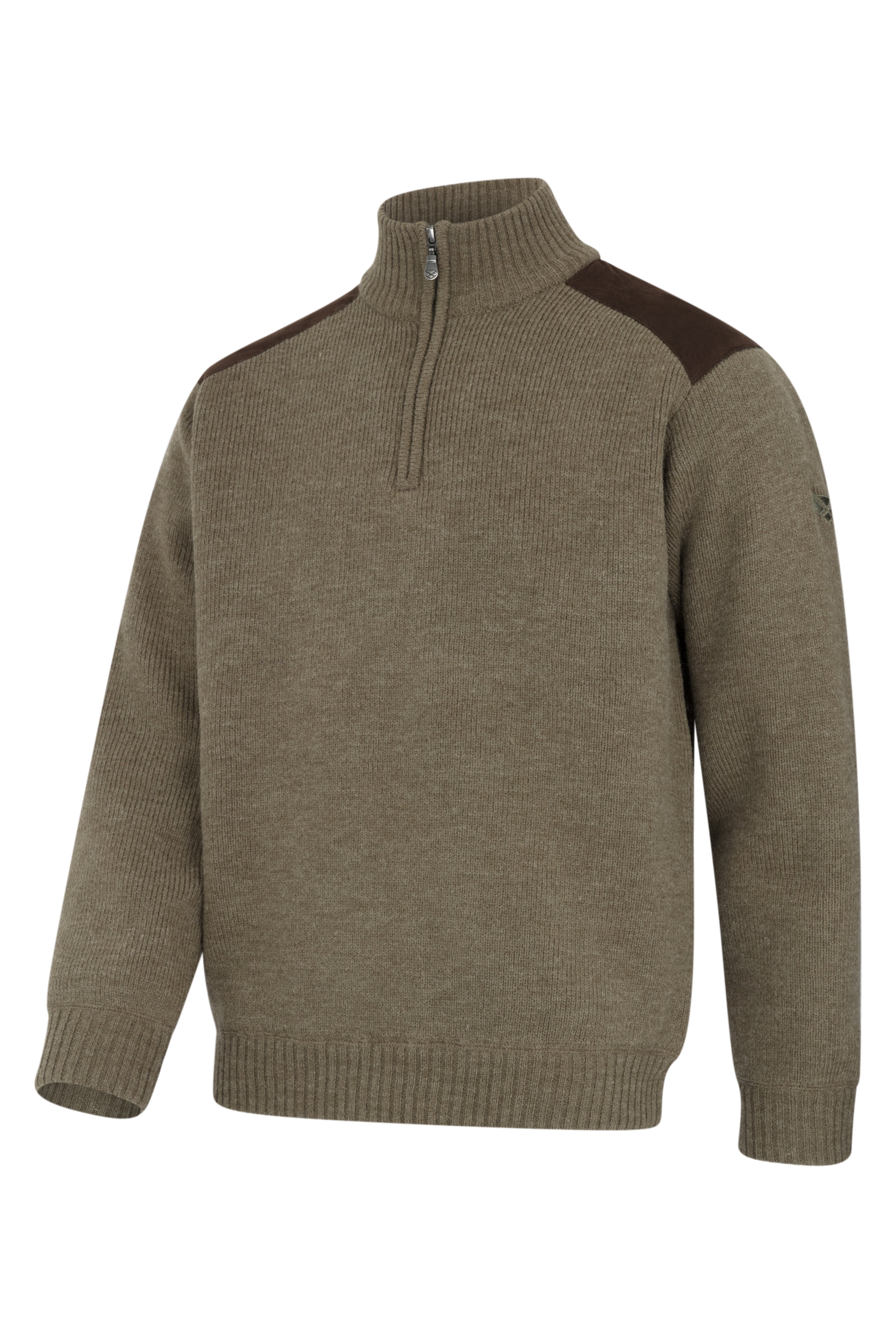 Hoggs of Fife Hebrides II 1/4 Zip Pile antivento lana