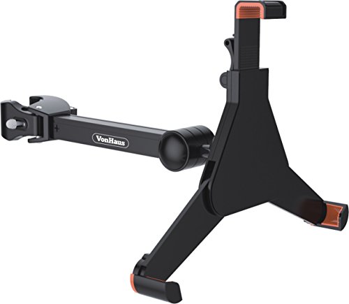 VonHaus Supporto Tablet a Morsetto per Asta 8,9-10,4" 360°