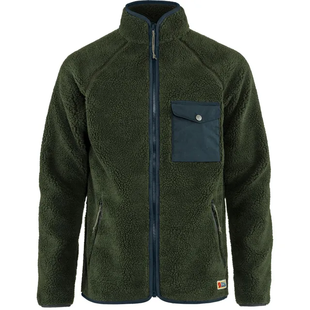 Fjällräven Vardag Pile Fleece M pile uomo Deep Forest