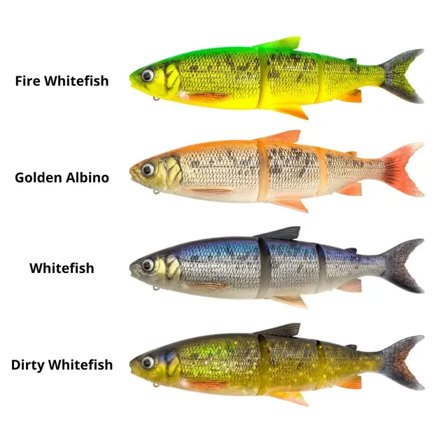 Savage Gear 3D Line Thru Whitefish 53 g esca luccio Whitefish