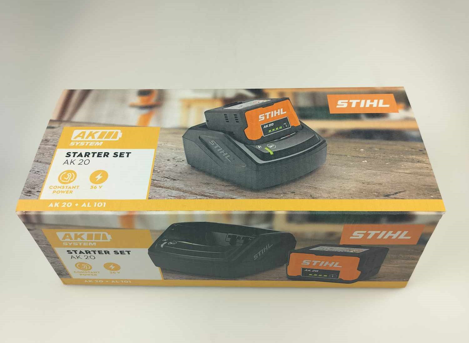 Stihl AK 20 kit batteria 144 Wh + AL 101