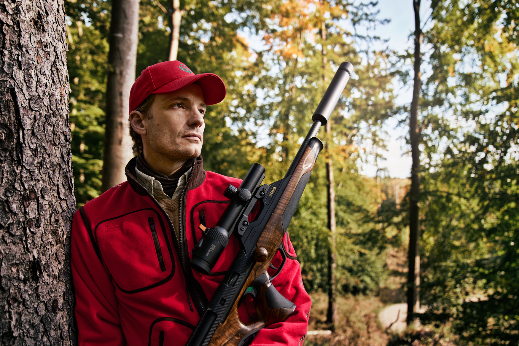 Härkila Kamko Regal pile reversibile M Red Brown antivento