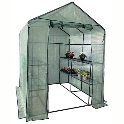 Ryom Mini serra 143x143x195 cm con 8 ripiani